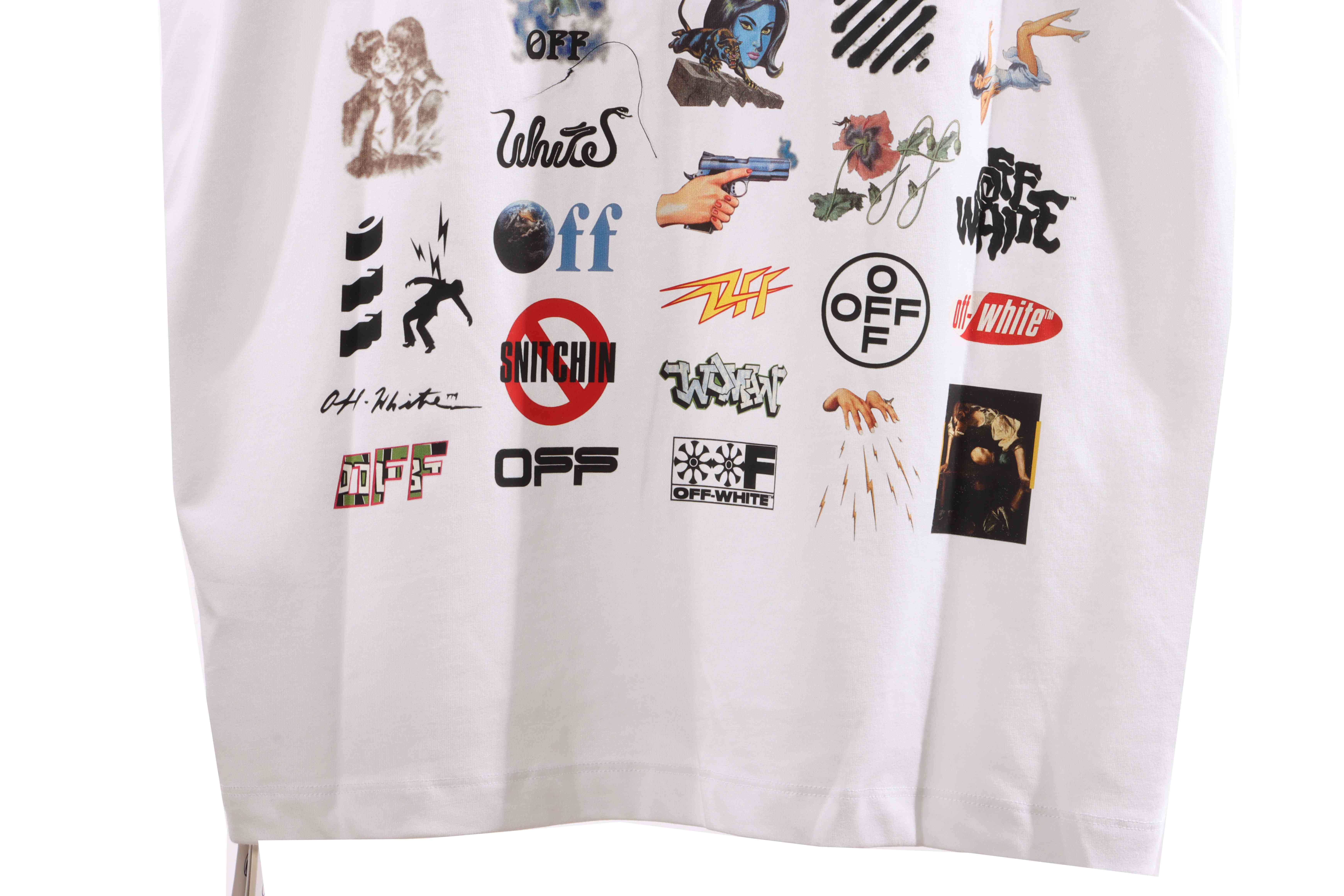 OW Anniversary Multi-Standard Short Sleeve White