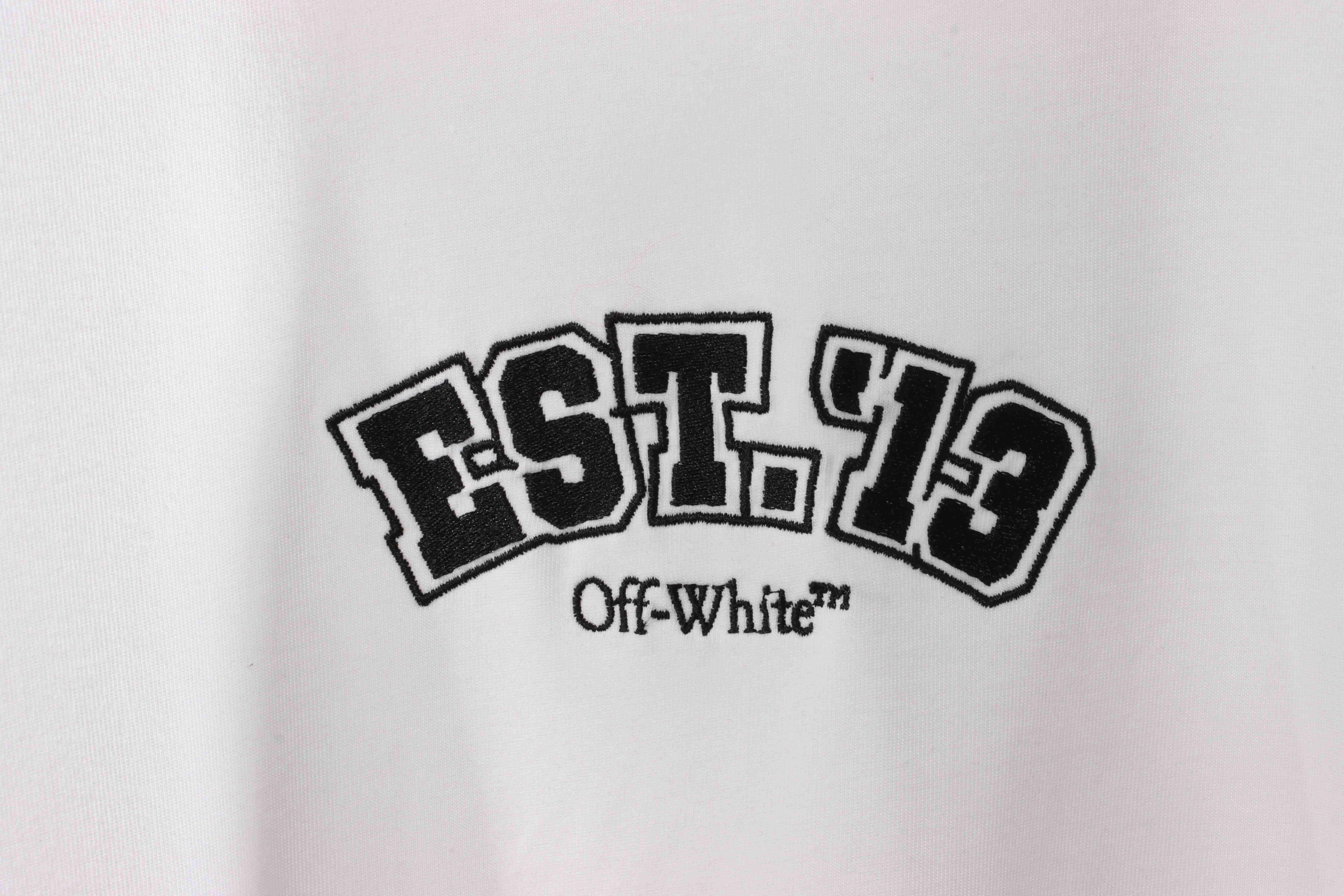 OW Anniversary Multi-Standard Short Sleeve White