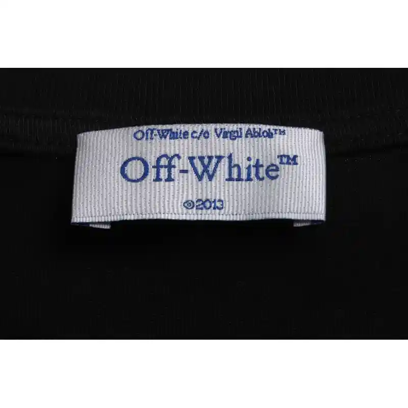 OW City Series 23 Slogan Short Sleeve Black