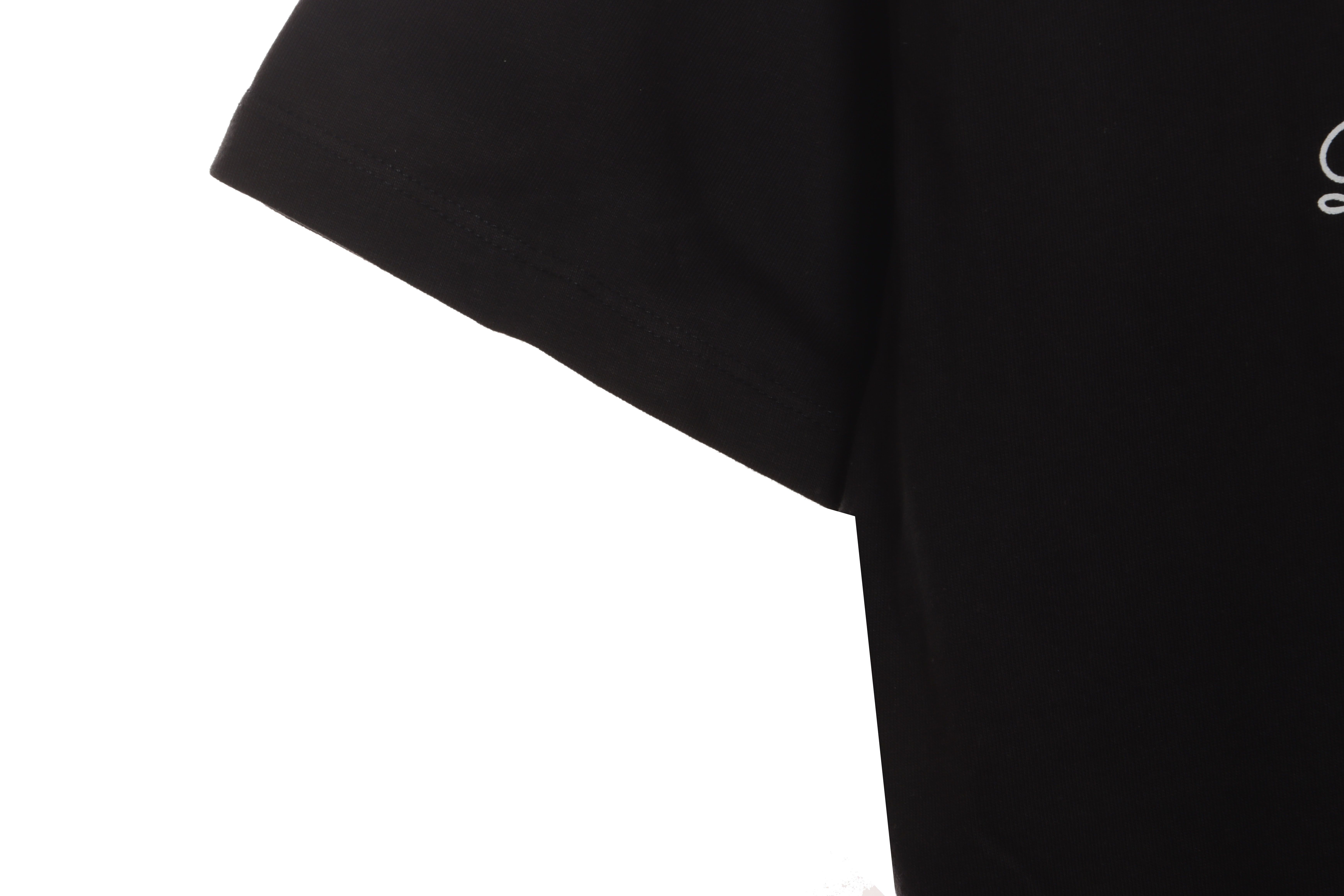 OW City Series 23 Slogan Short Sleeve Black