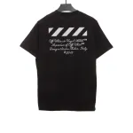 OW City Series 23 Slogan Short Sleeve Black