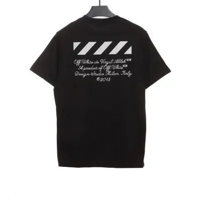 OW City Series 23 Slogan Short Sleeve Black 01