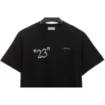 OW City Series 23 Slogan Short Sleeve Black