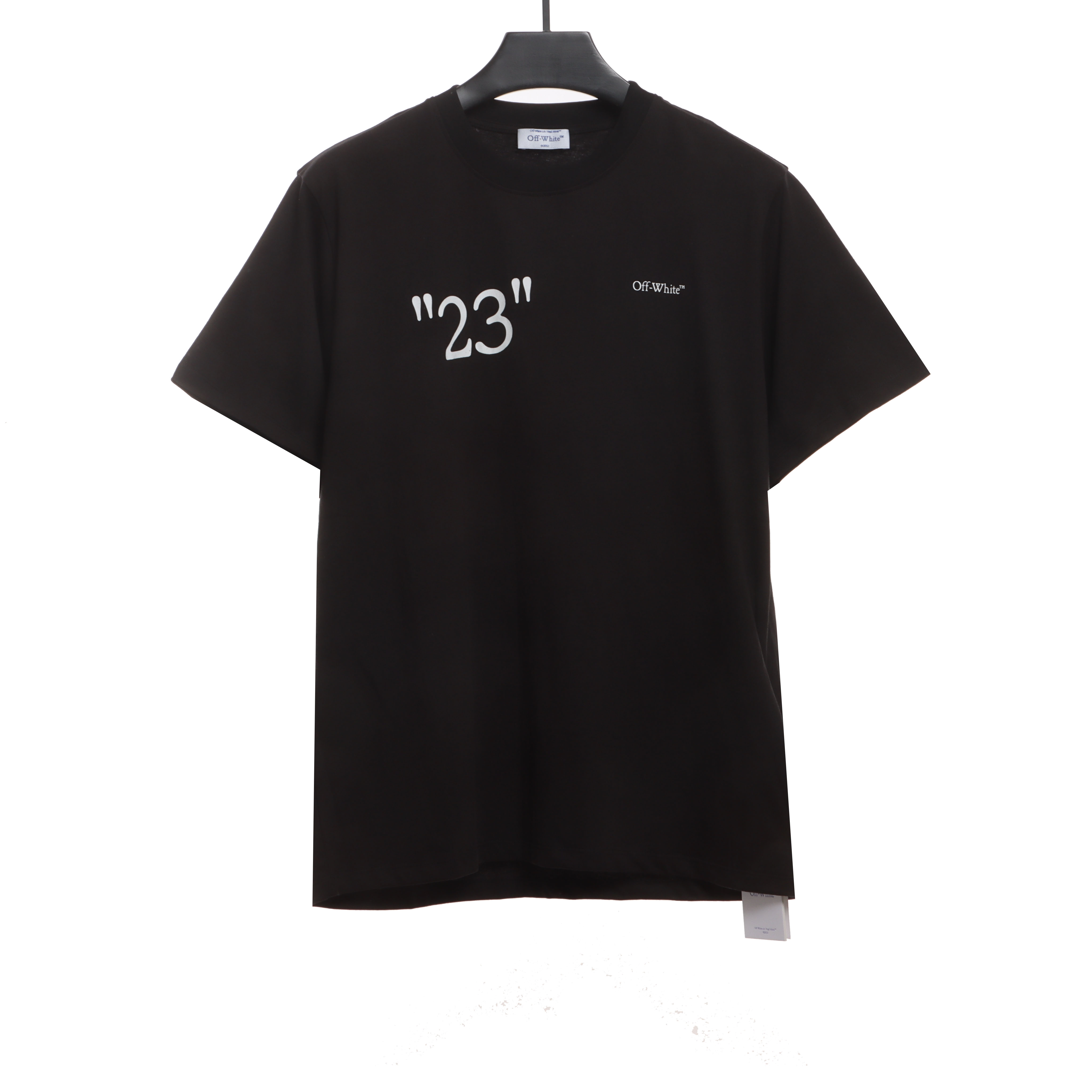 OW City Series 23 Slogan Short Sleeve Black
