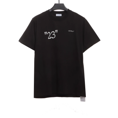 OW City Series 23 Slogan Short Sleeve Black 02