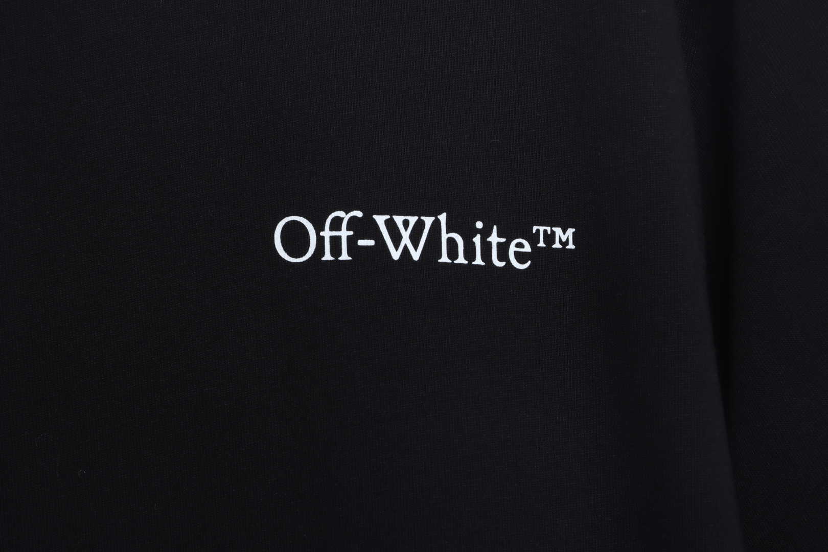 OW Classical Religious Oil Painting Short Sleeve Black