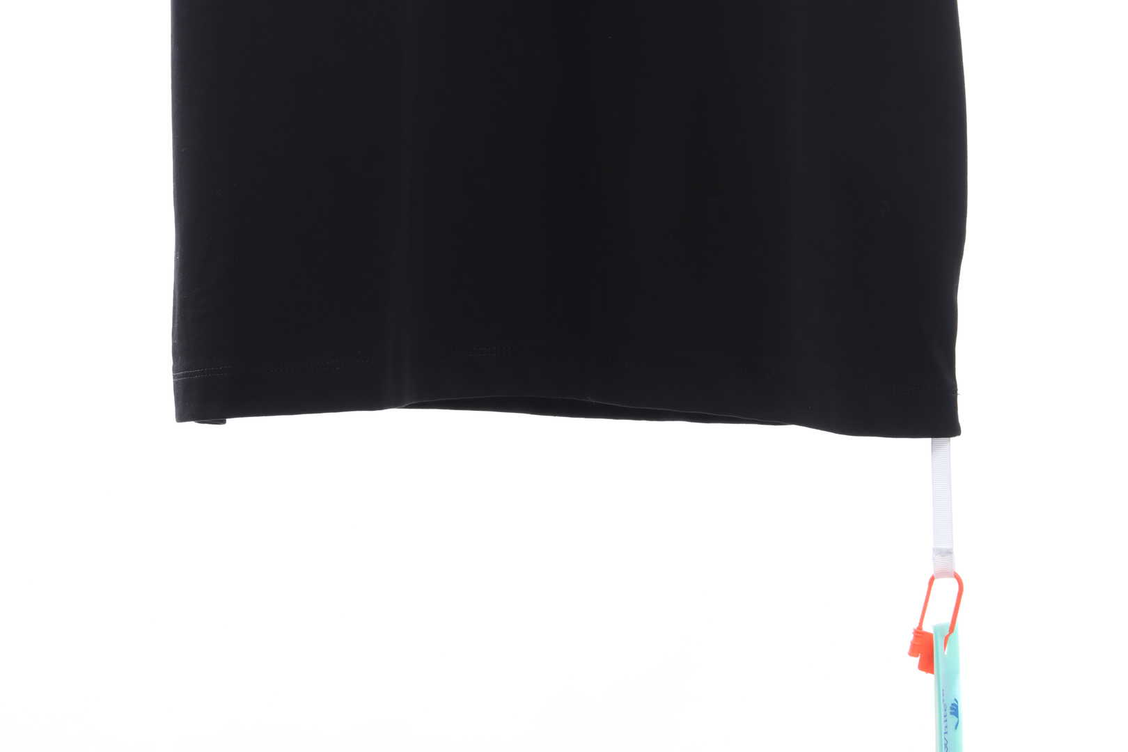 OW Classical Religious Oil Painting Short Sleeve Black