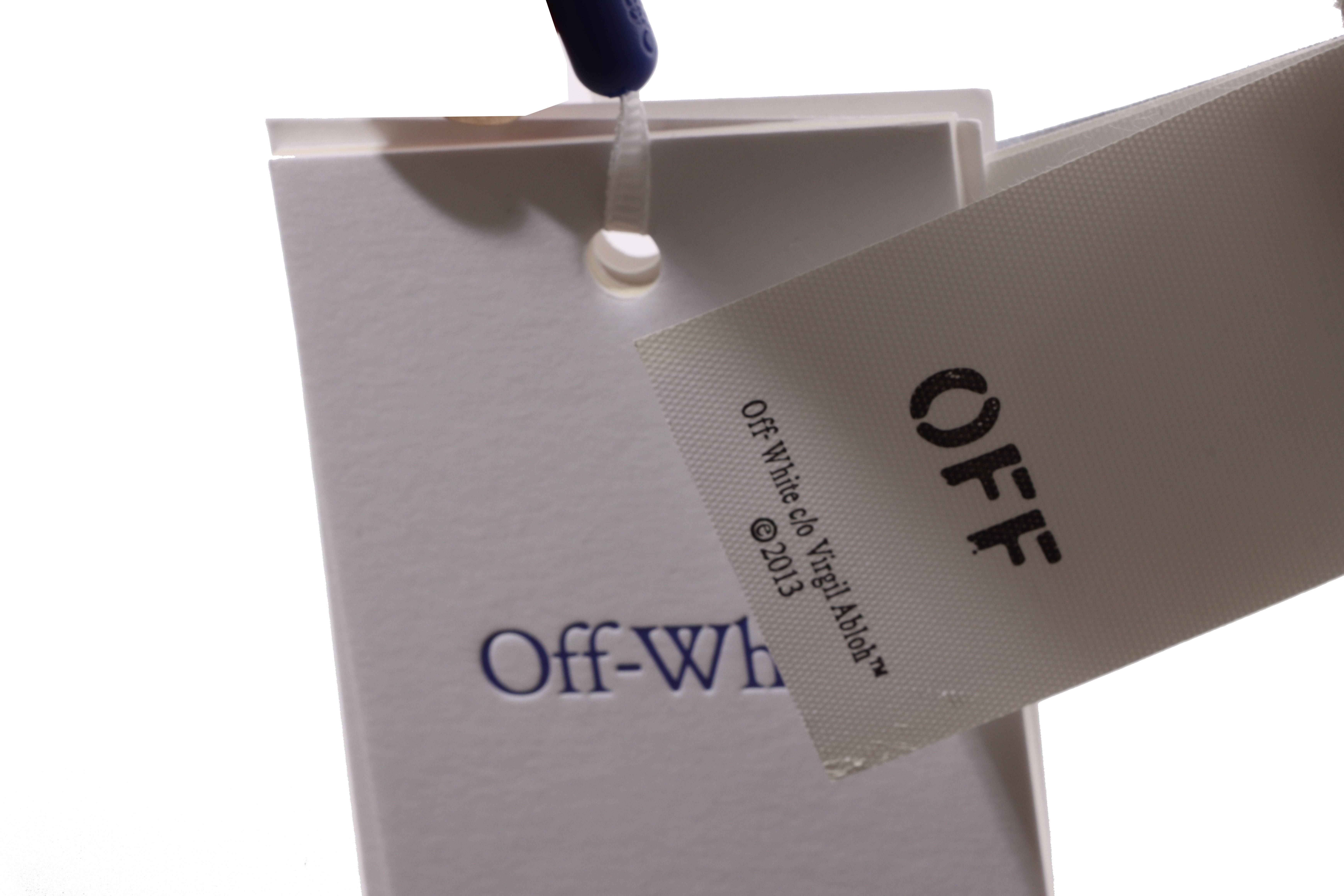 OW embroidered arrow short sleeves White