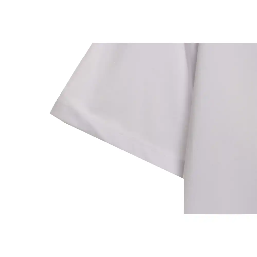 OW Environmentally friendly ink hand-painted colorful graffiti short sleeves white