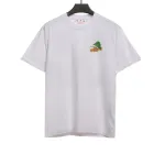 OW Environmentally friendly ink hand-painted colorful graffiti short sleeves white