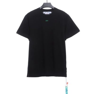 OW Green Mushroom Print Short Sleeve (Special Offer) Black 02