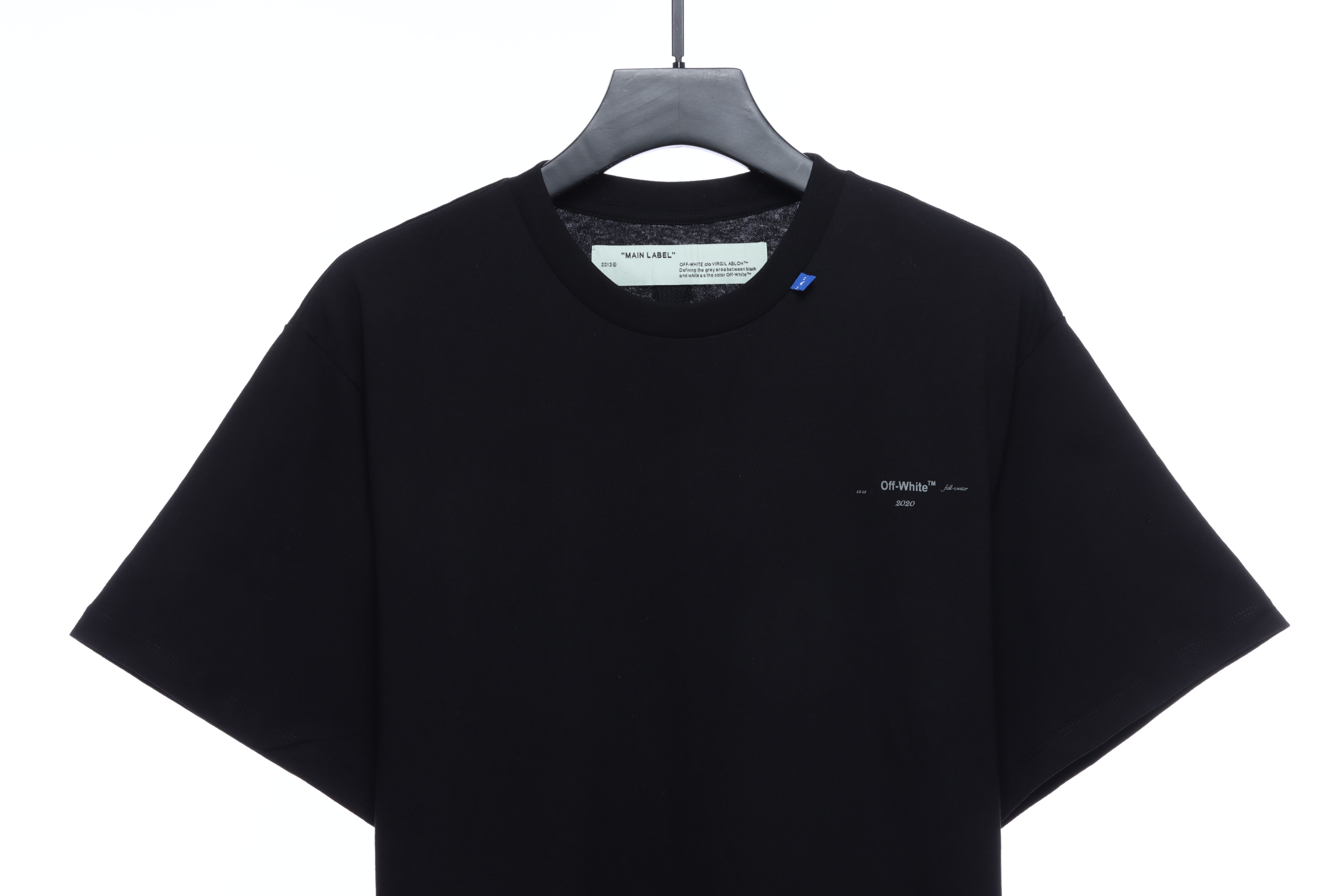 OW Incomplete Arrow Short Sleeve Black