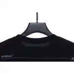 OW Incomplete Arrow Short Sleeve Black