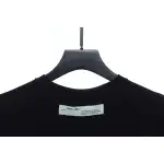 OW Incomplete Arrow Short Sleeve Black