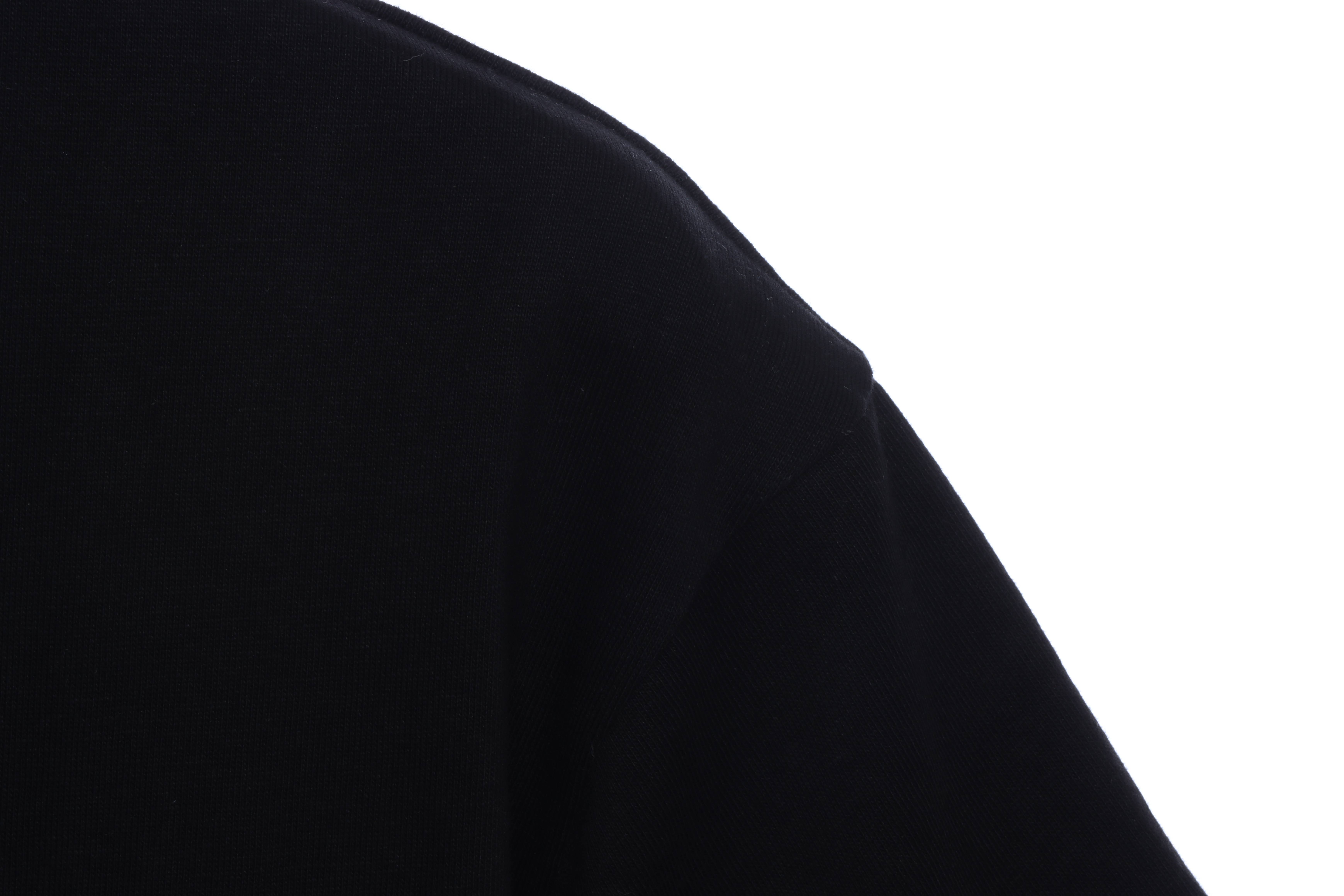 OW Melting Arrow Printed Short Sleeve Black and Gray