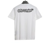 OW micro logo short sleeve white