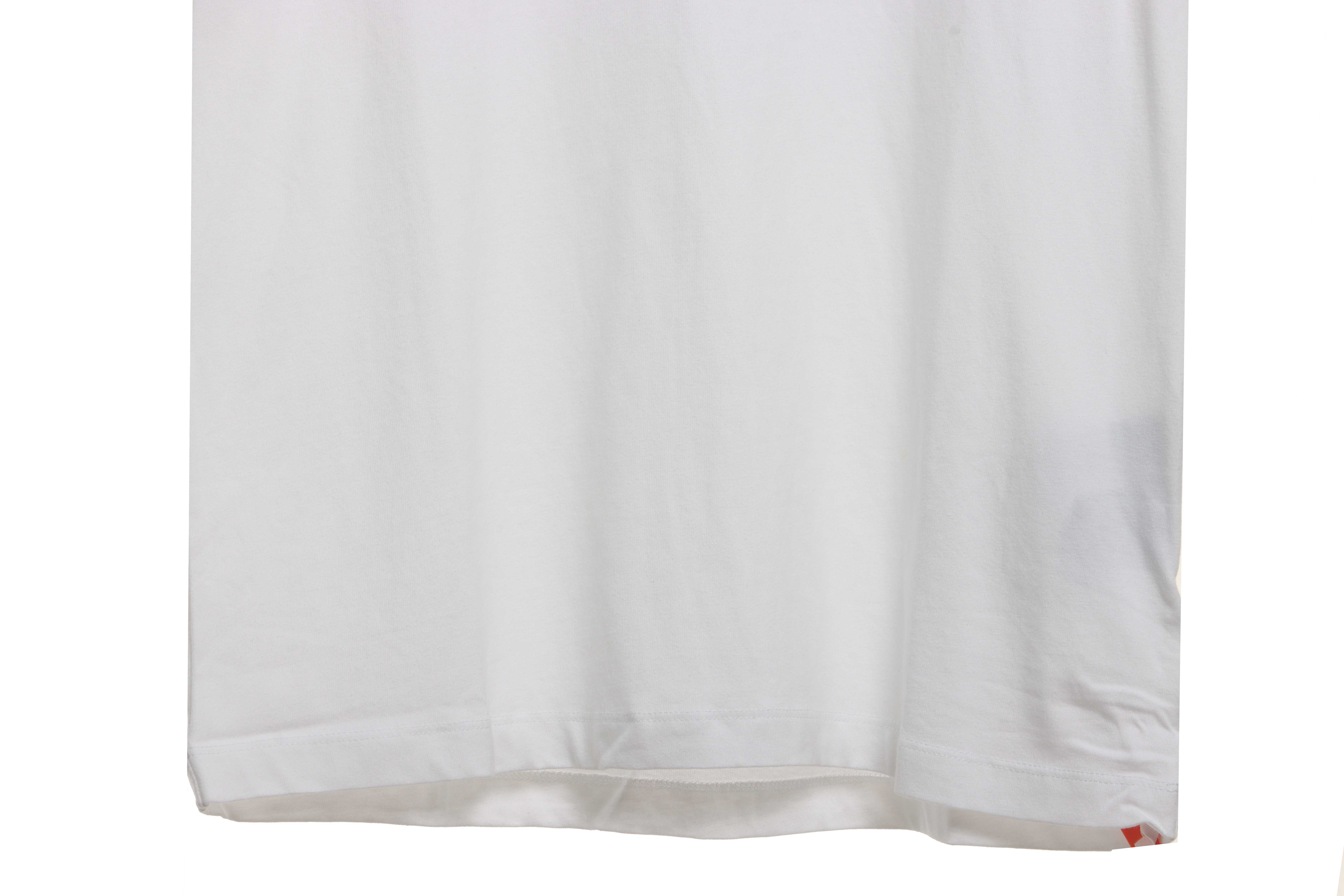 OW micro logo short sleeve white