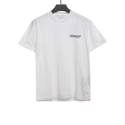 OW micro logo short sleeve white 02