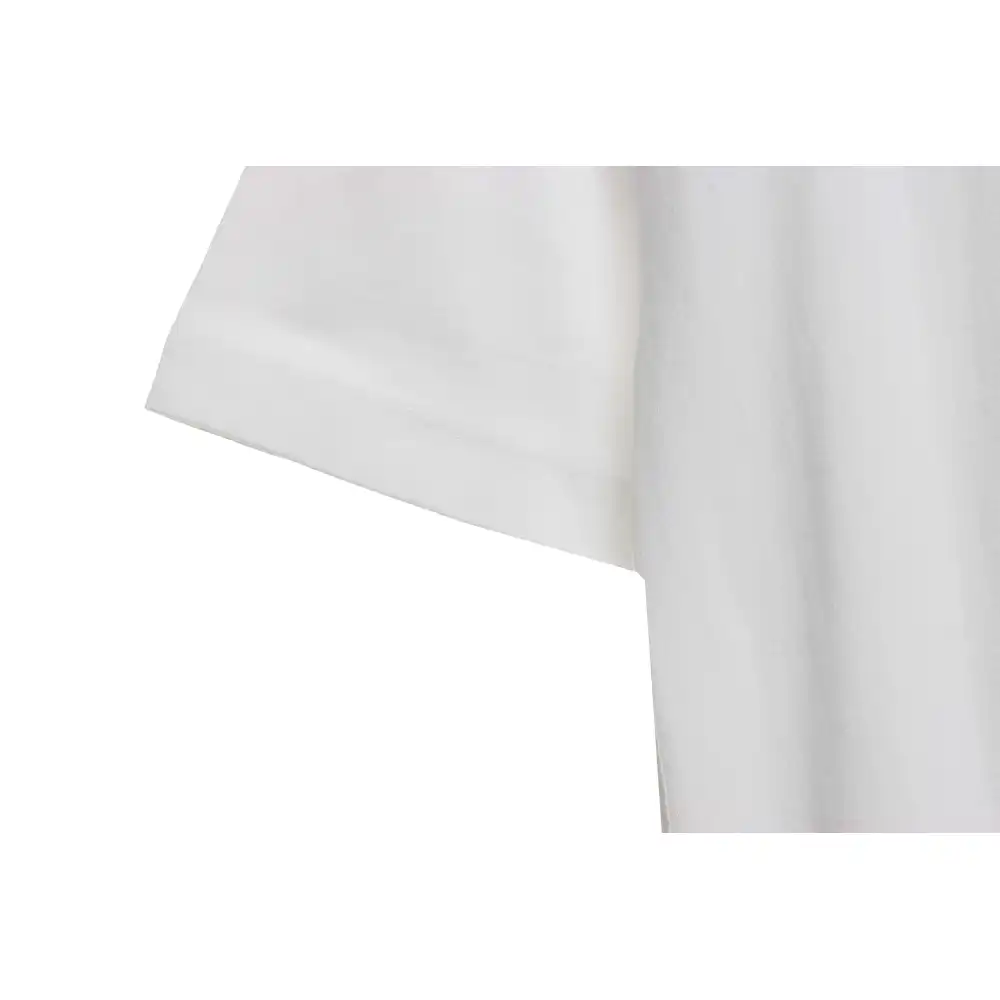 OW micro logo short sleeve white