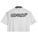 OW micro logo short sleeve white