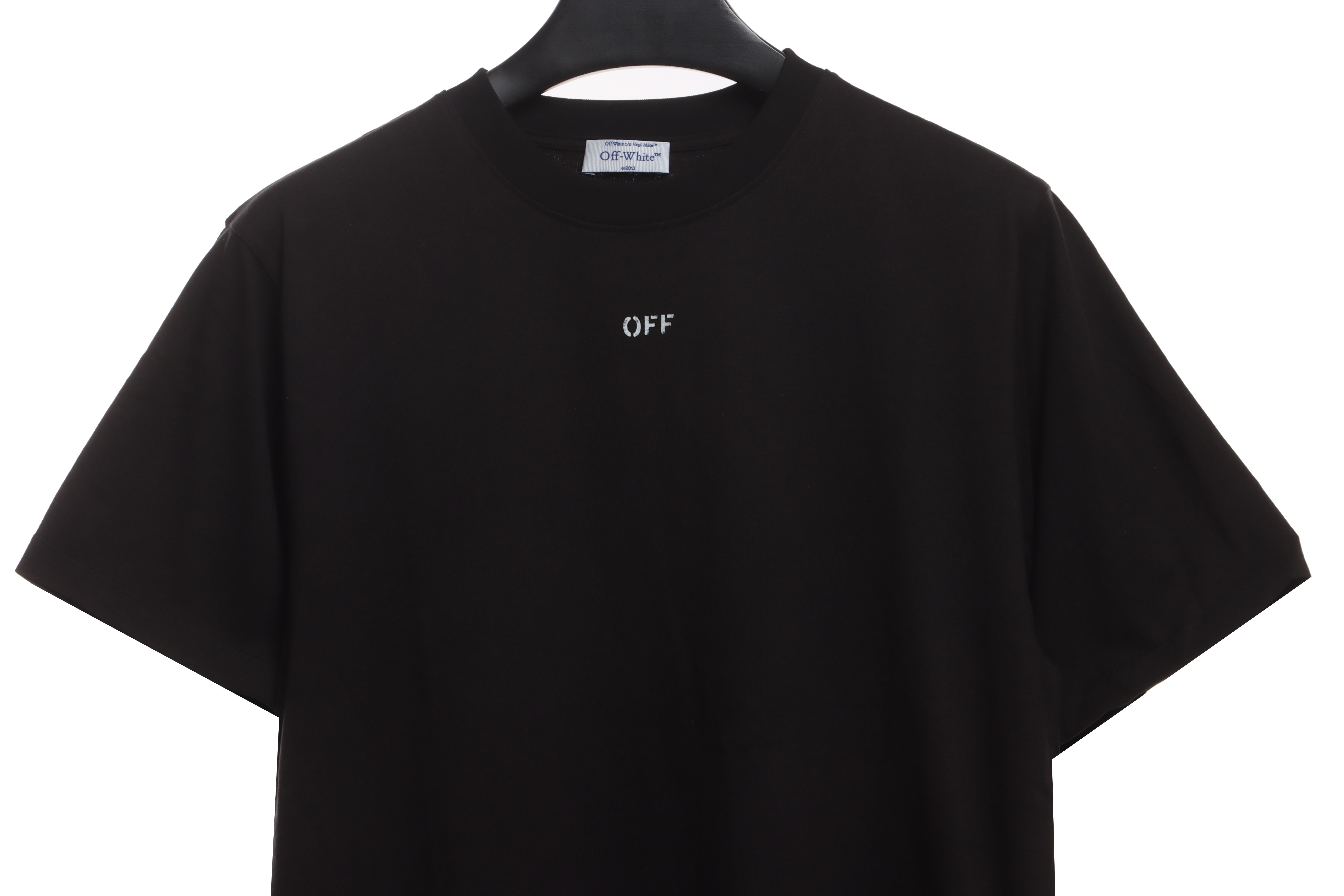 OW Moon Series Arrow Short Sleeve Black