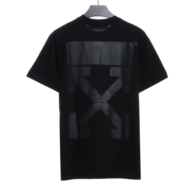 OW Overlapping Arrows Print Short Sleeve Black 01