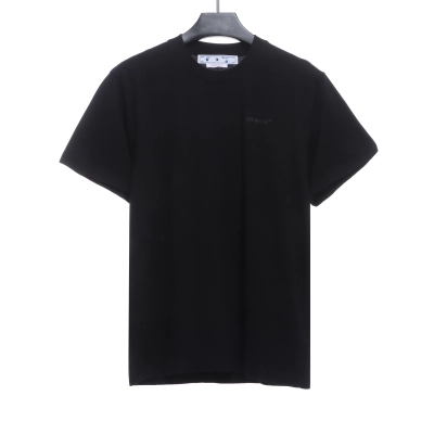 OW Overlapping Zebra Crossing Arrow Printed Short Sleeves 02