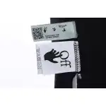 OW Overlapping Zebra Crossing Arrow Printed Short Sleeves