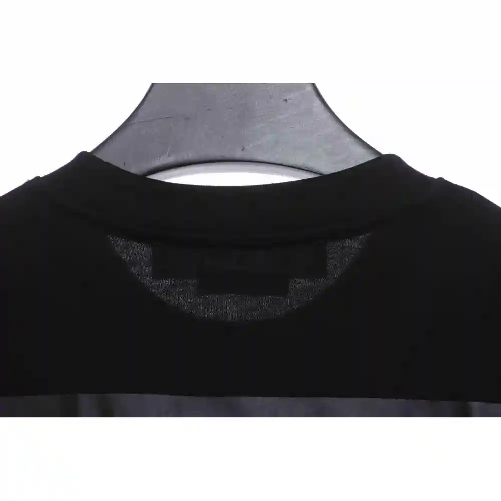 OW Overlapping Zebra Crossing Arrow Printed Short Sleeves