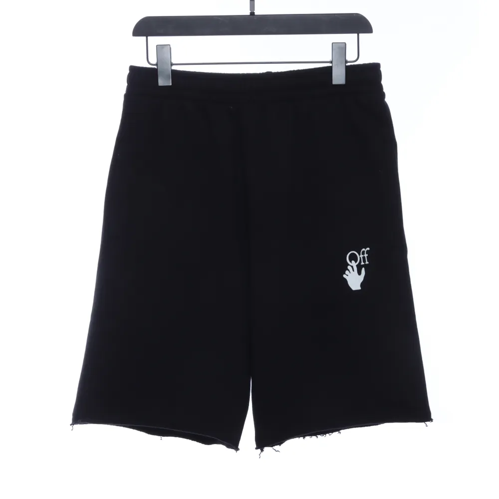 OW purple twill shorts