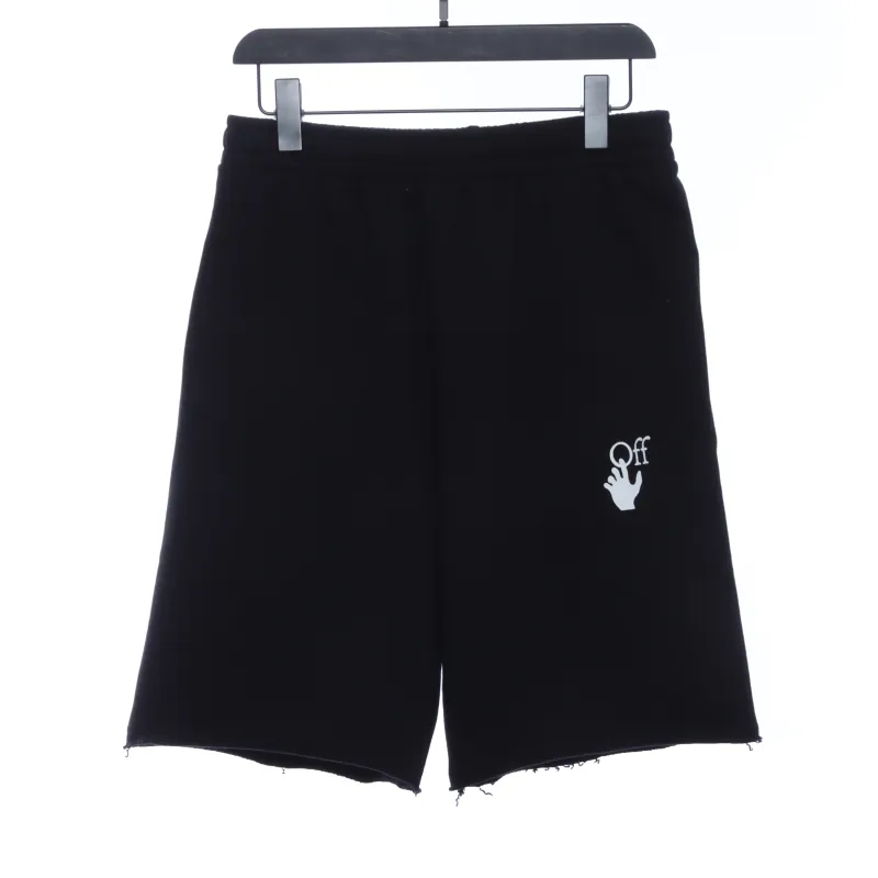 OW purple twill shorts