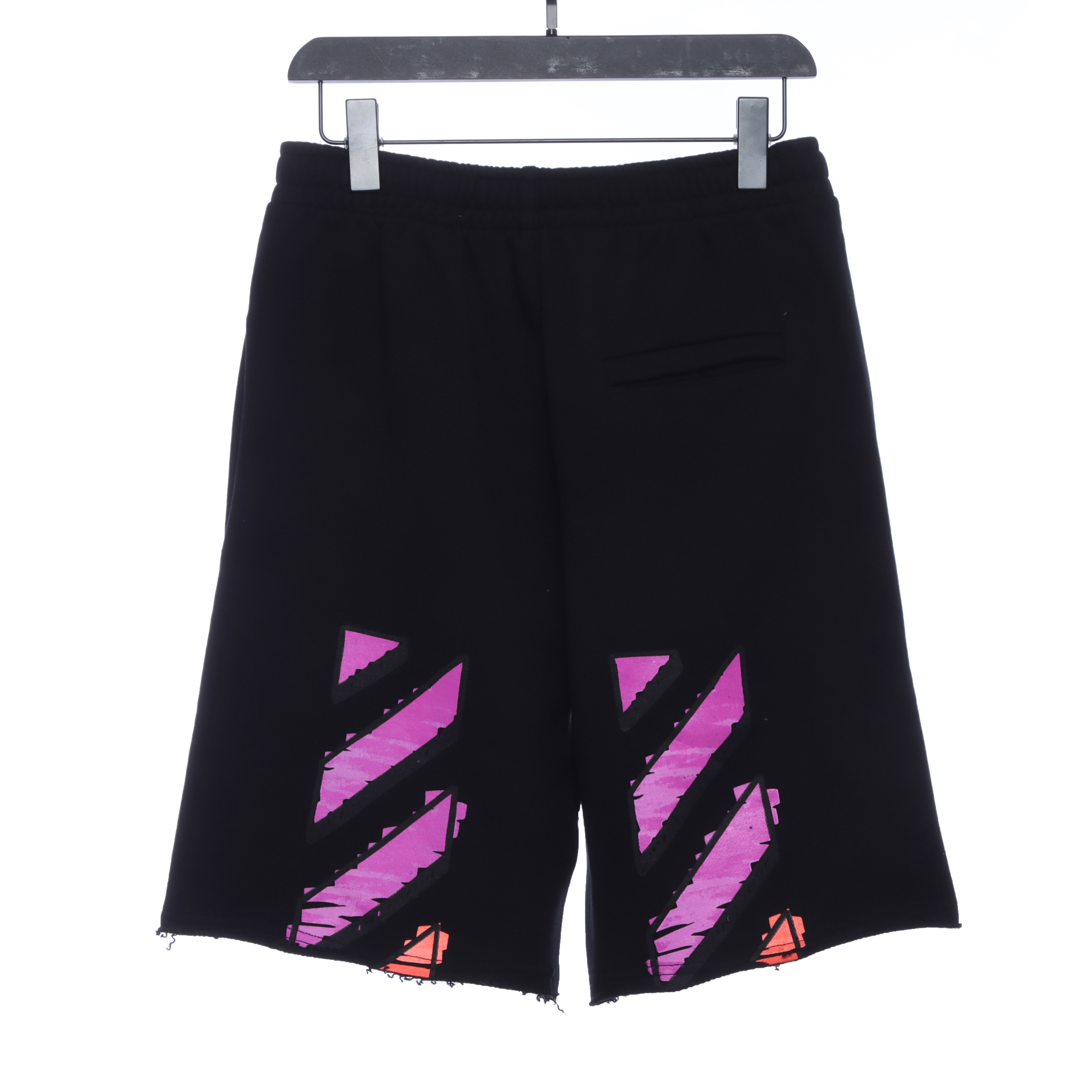 OW purple twill shorts