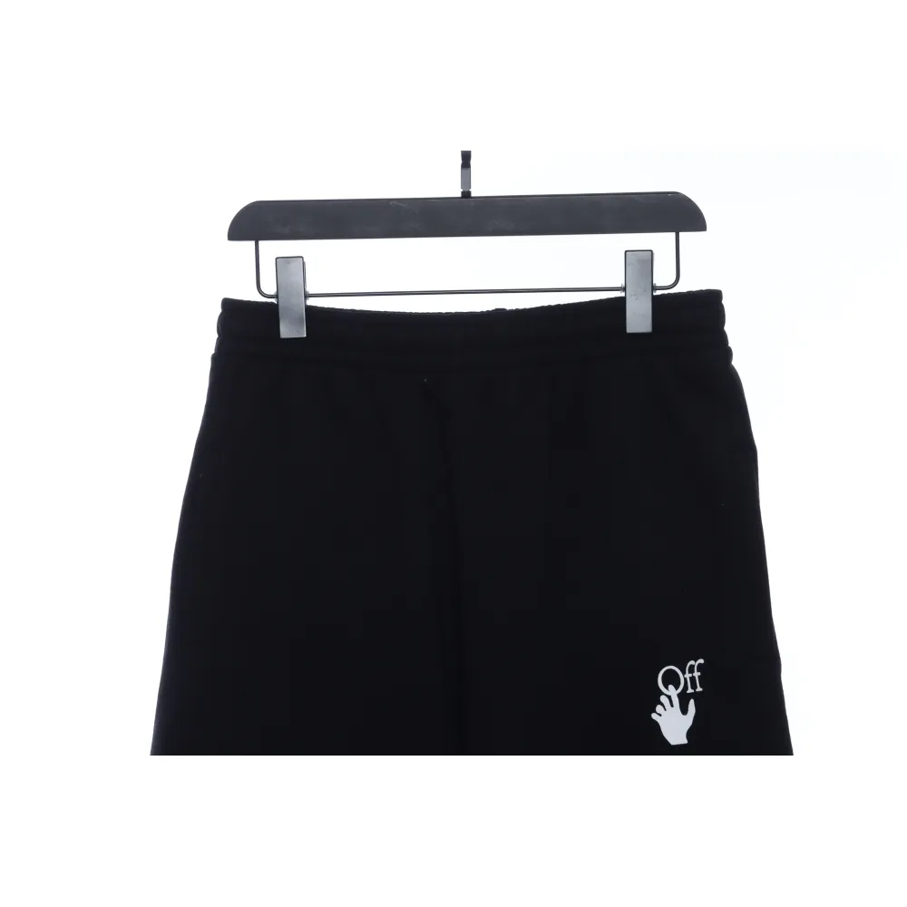 OW purple twill shorts