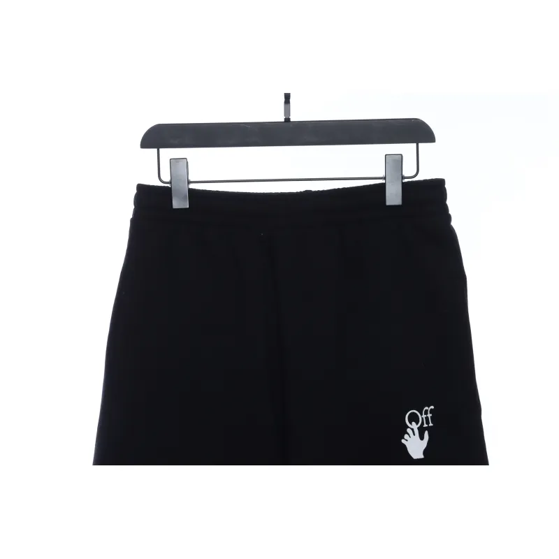 OW purple twill shorts