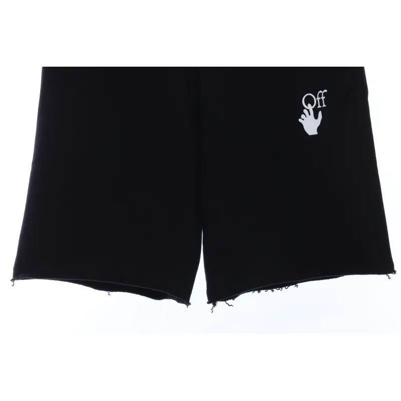 OW purple twill shorts