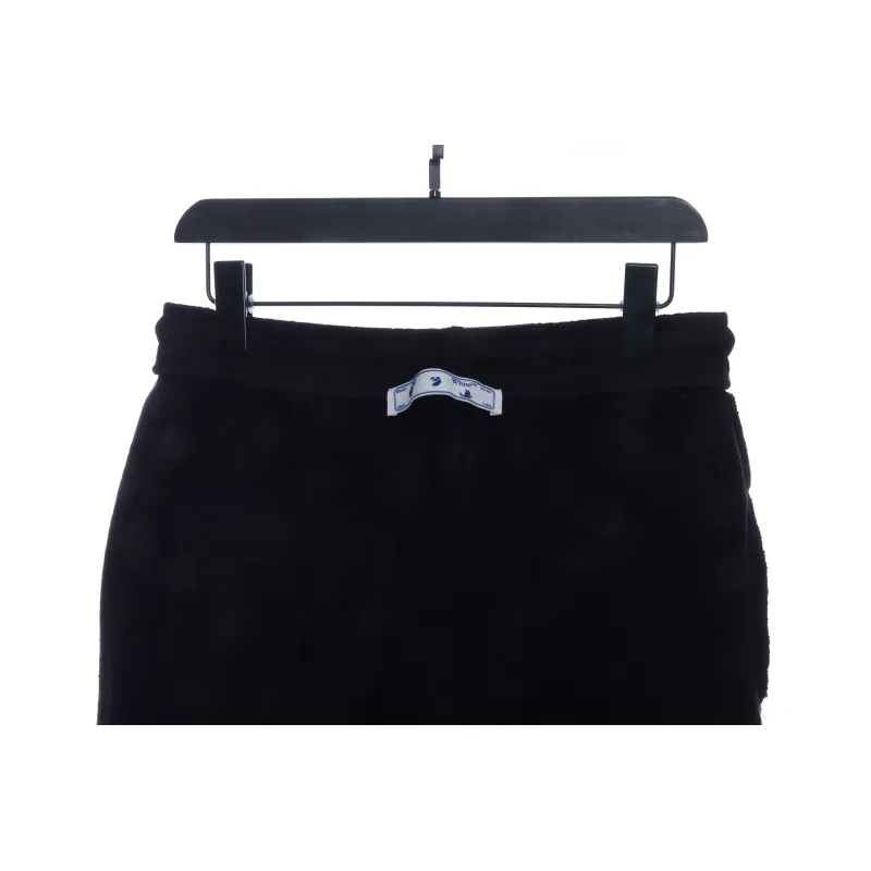 OW purple twill shorts