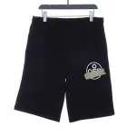 OW rubber stripe print shorts