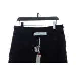 OW rubber stripe print shorts