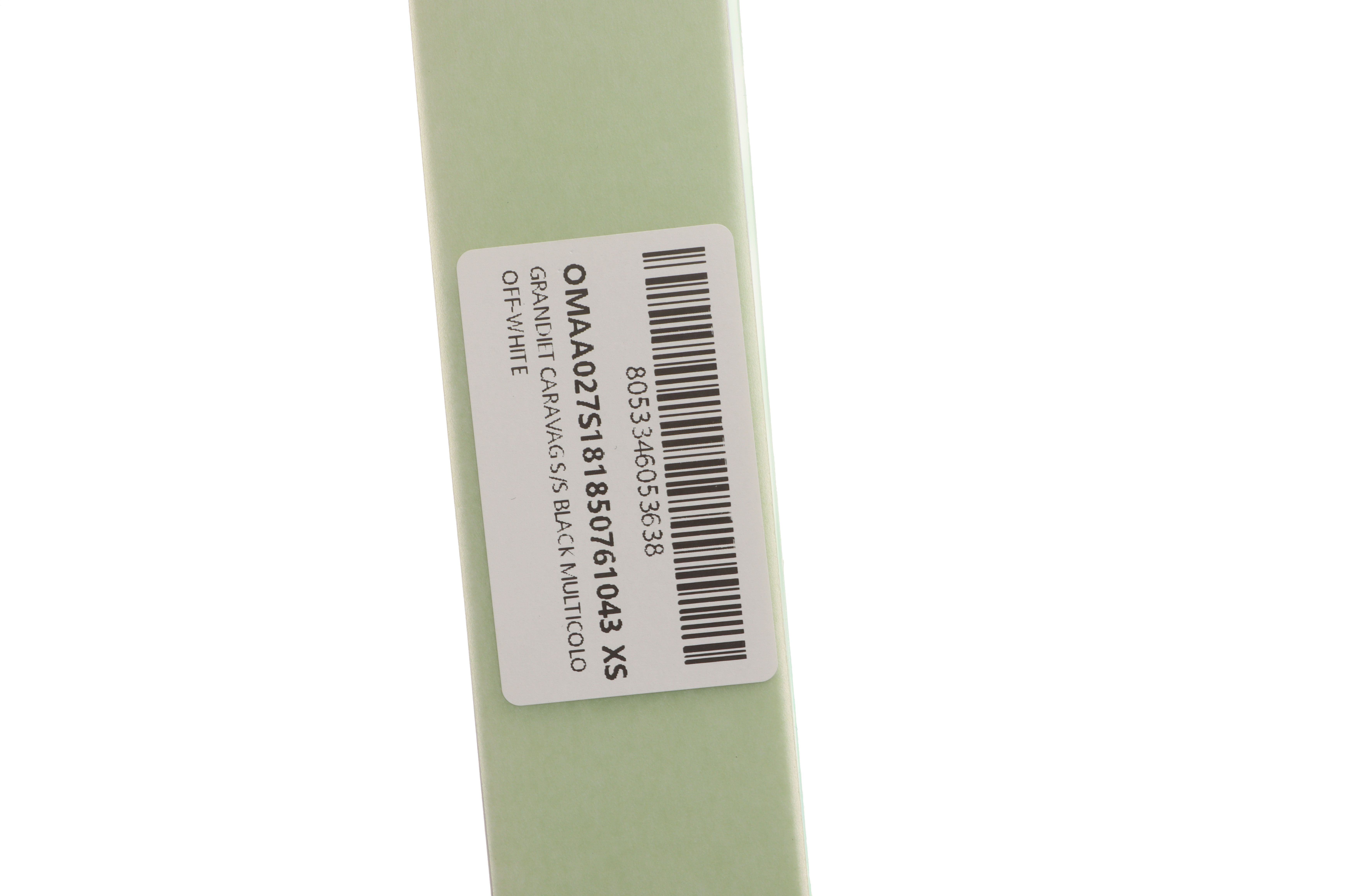 OW Starry Sky Fireworks Ink Arrow Short Sleeve Grey