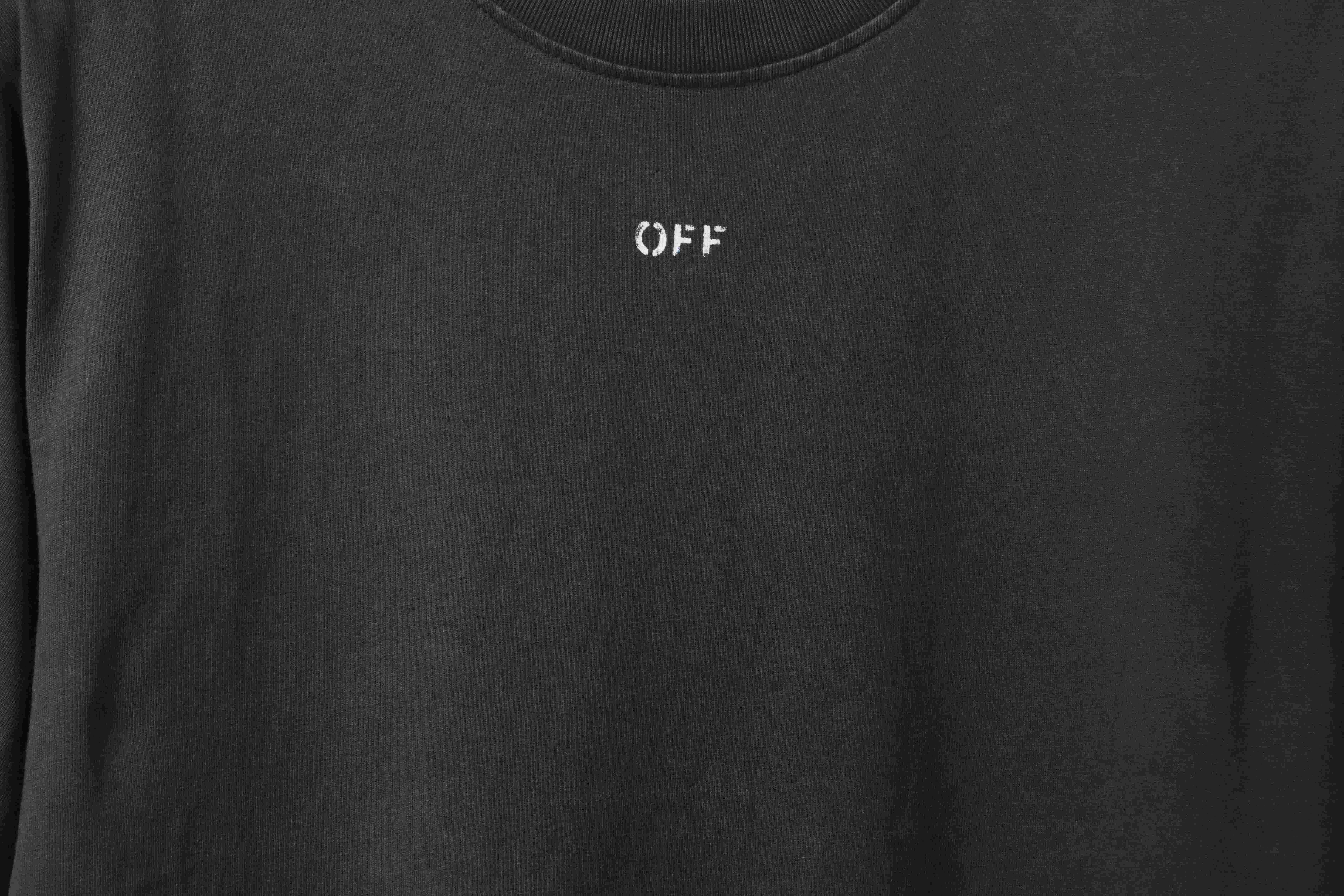 OW washed back color religious short sleeves