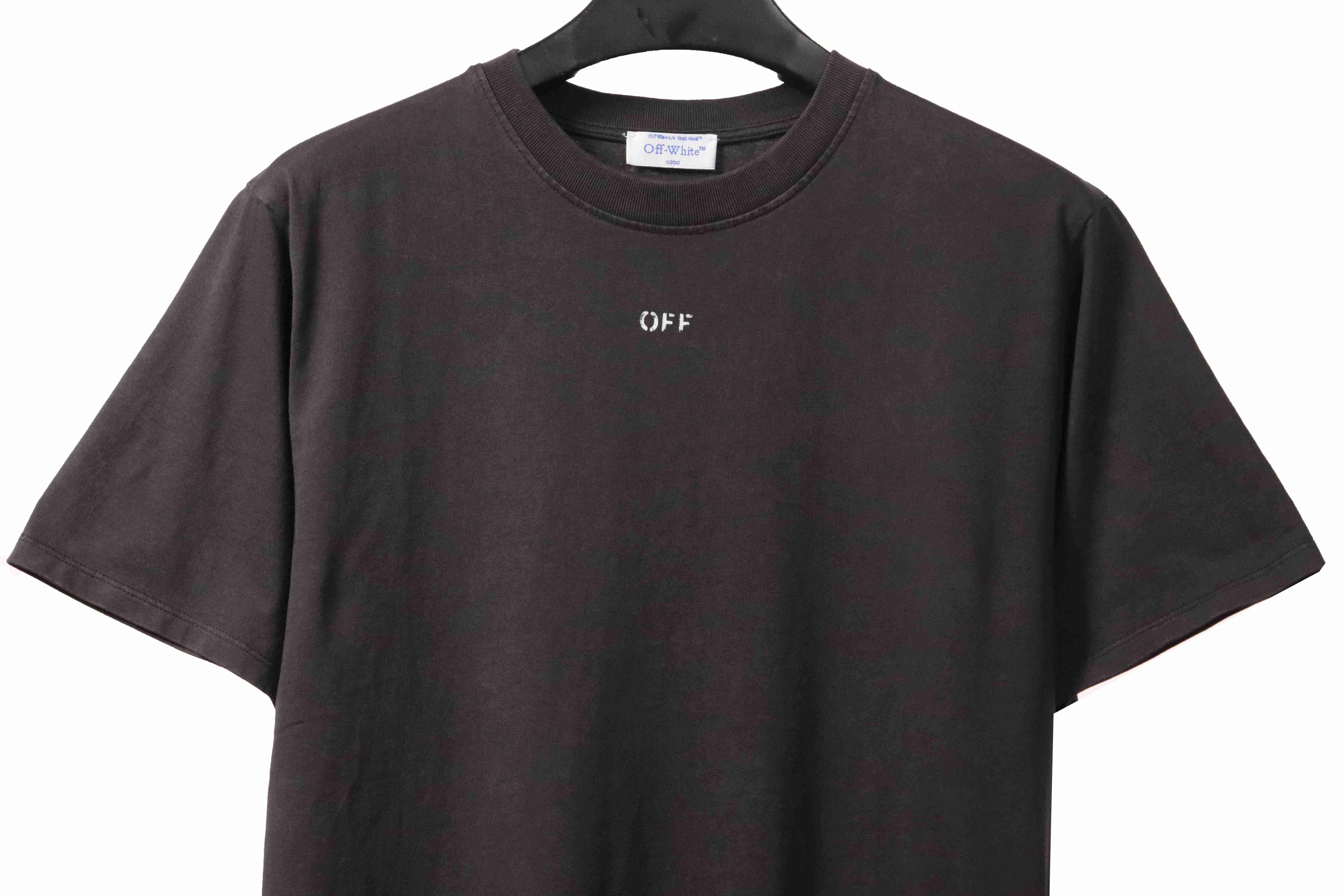 OW washed back color religious short sleeves