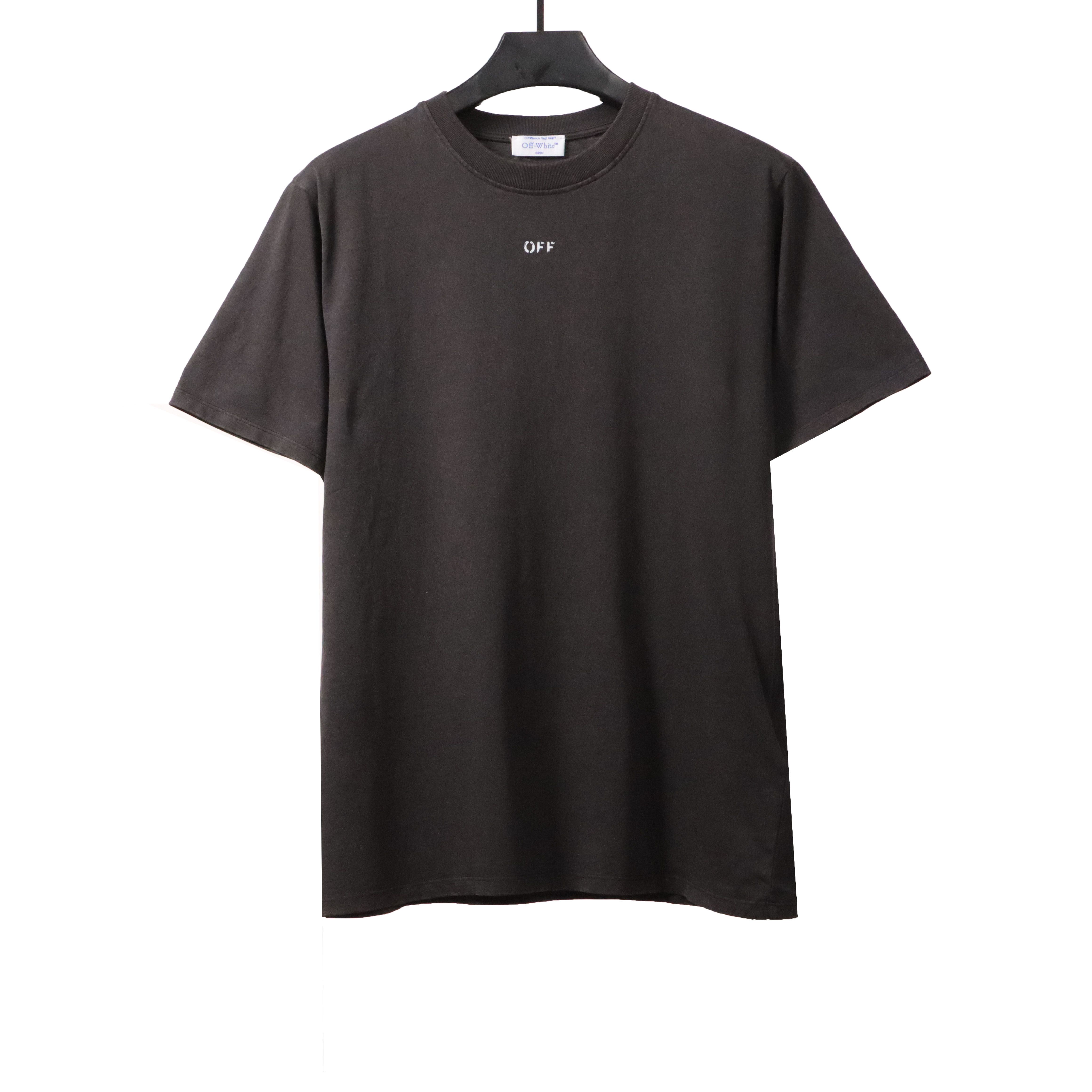 OW washed back color religious short sleeves