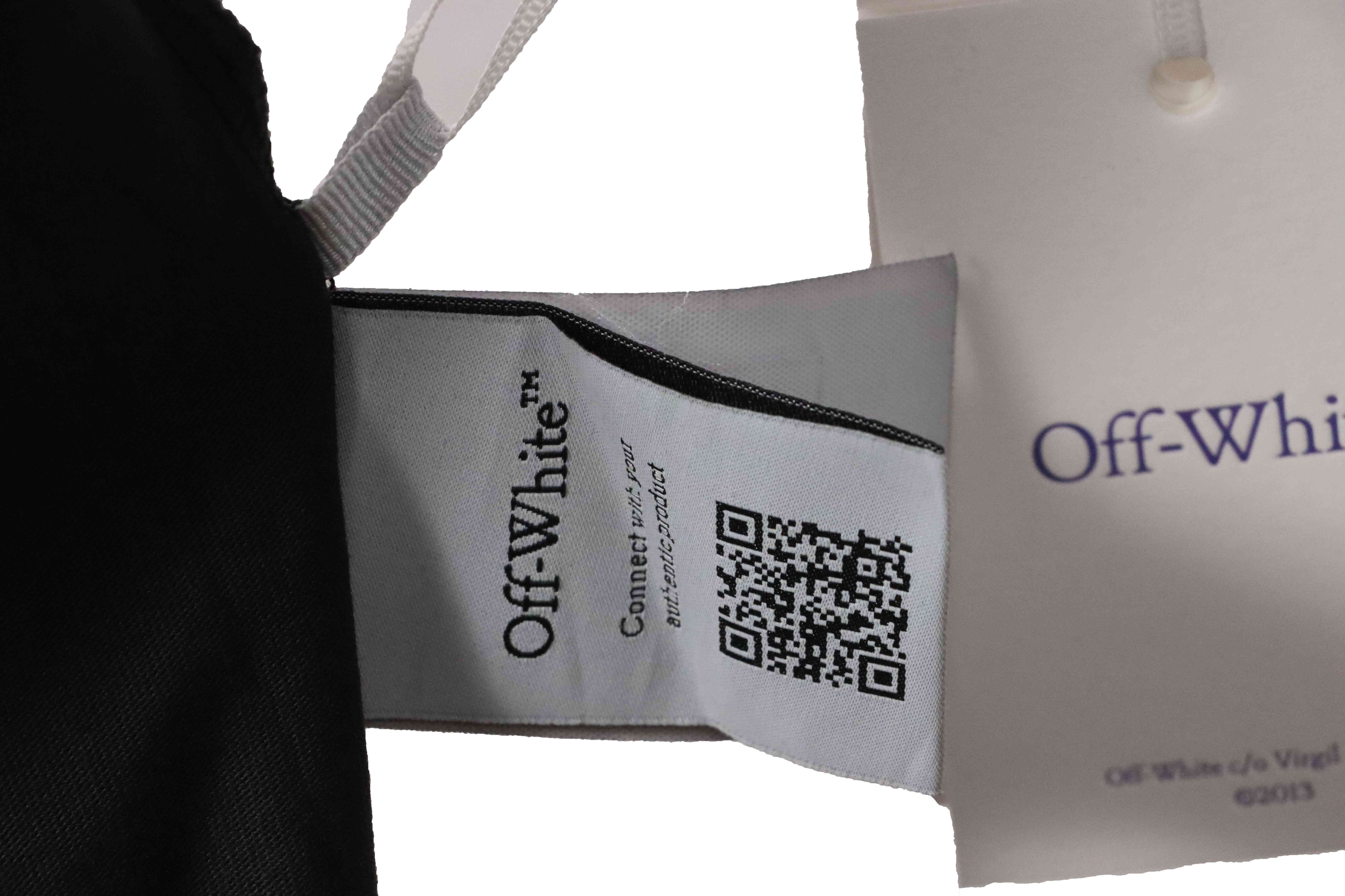 OW washed blue arrow print short sleeves