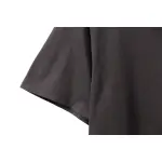 OW washed old man print short sleeves