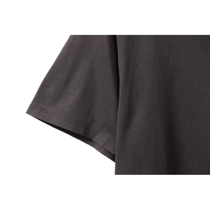 OW washed old man print short sleeves