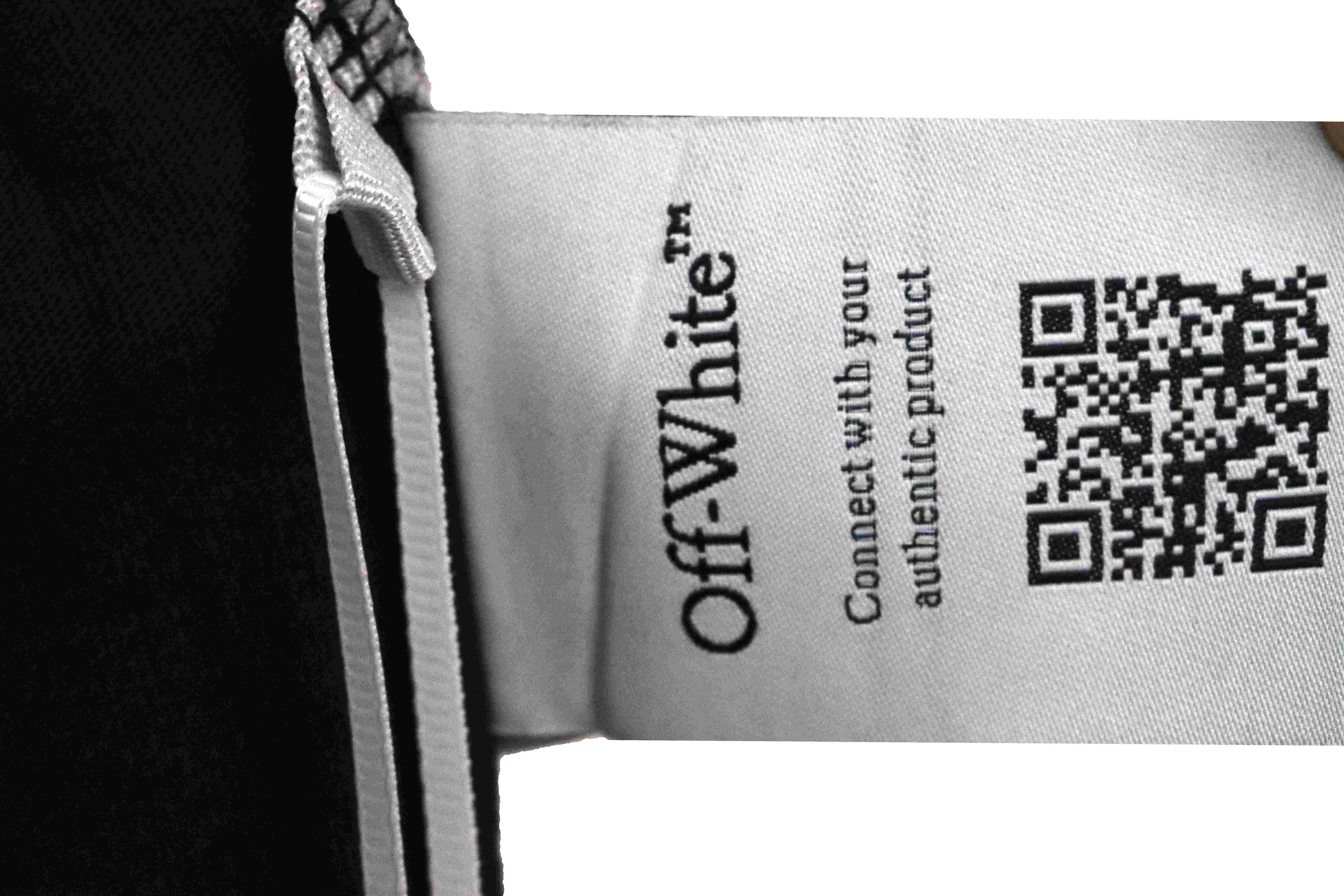 OW washed short-sleeved shirt with hymn and Madonna print on chest