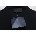 Prada 24ss fake pocket silicone trim Polo short sleeve black