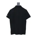 Prada 24ss fake pocket silicone trim Polo short sleeve black