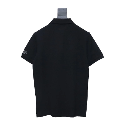 Prada 24ss fake pocket silicone trim Polo short sleeve black 02
