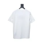 Prada 24ss towel embroidery lettering logo short sleeve T-shirt White